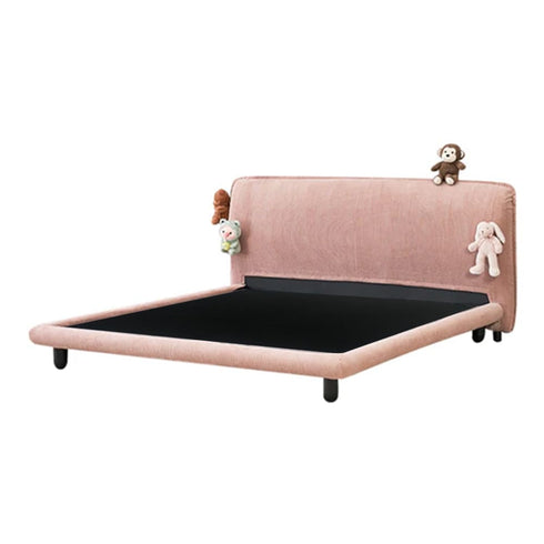 Alessi Corduroy Fabric Modern Bed Frame